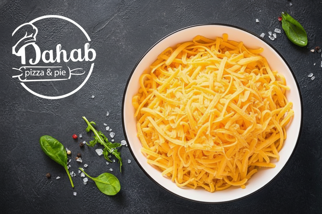 اضافة جبنة شيدر