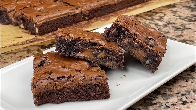 فطيرة براونيز شوكلاته